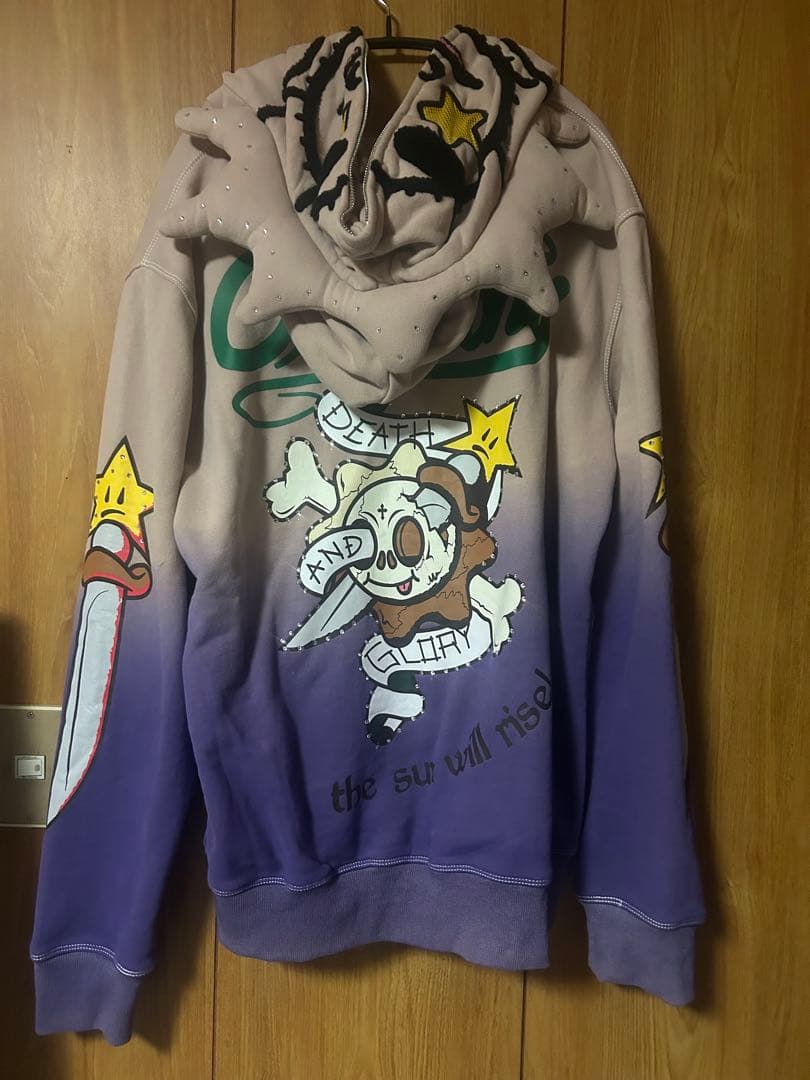 glo gang グローギャング　ジップパーカー　フーディー