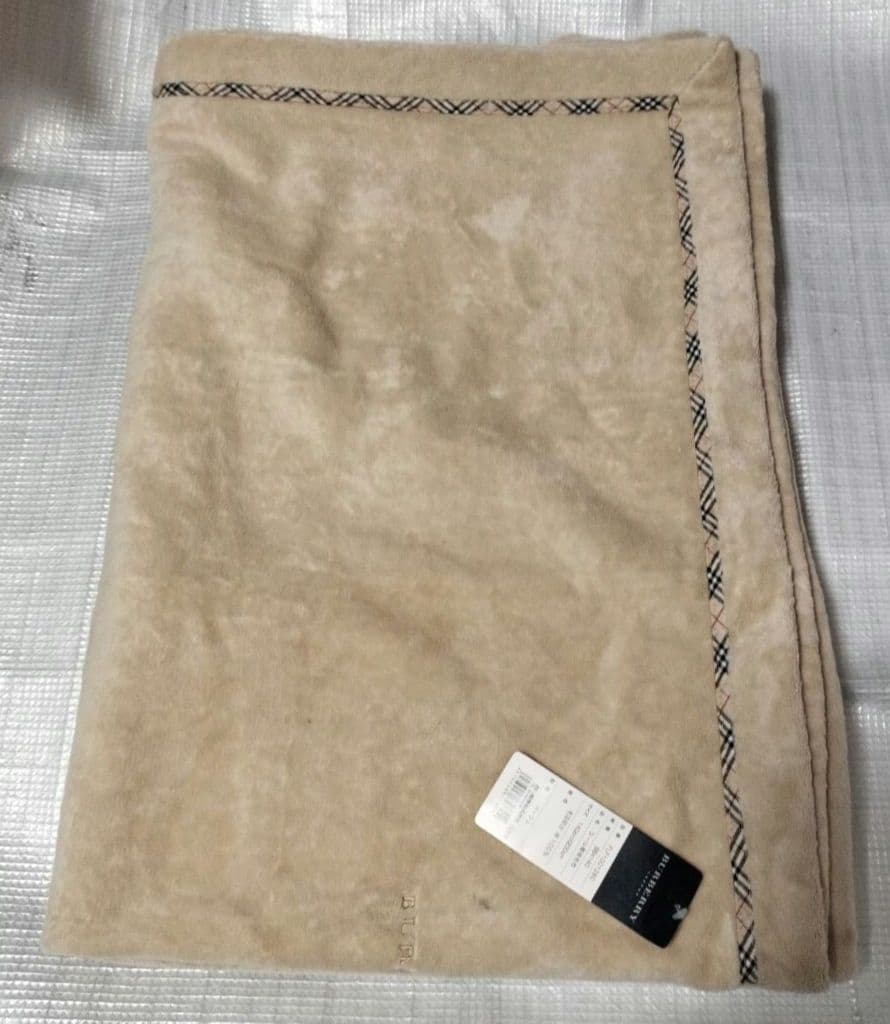Burberry シール織綿毛布　140x200cm