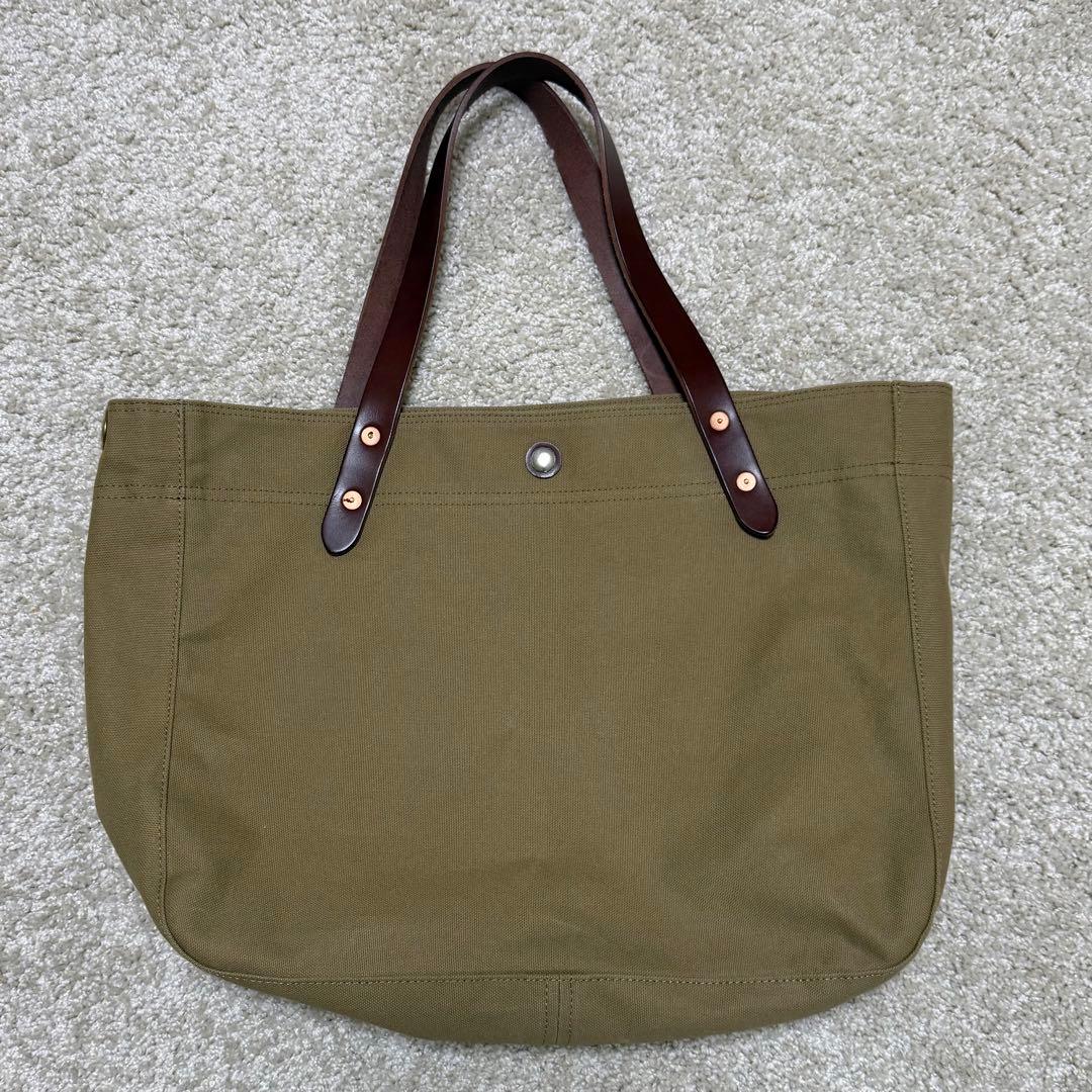 Pherrow's トートバッグ カーキ