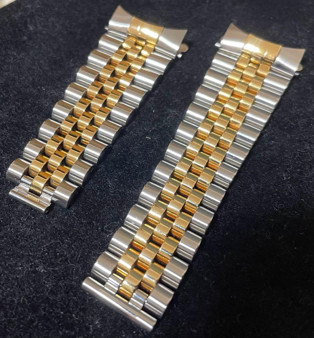 【希少】極美品ROLEX デイトジャスト 18金 コンビ ベルト/19コマ