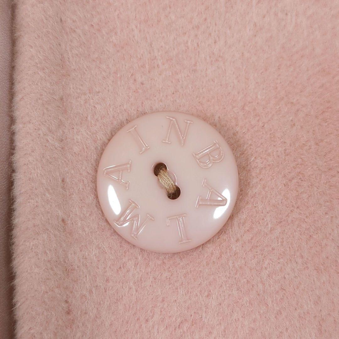 未使用品【M】バルマン　2way　アンゴラウール　バルマカーンコート　シルク