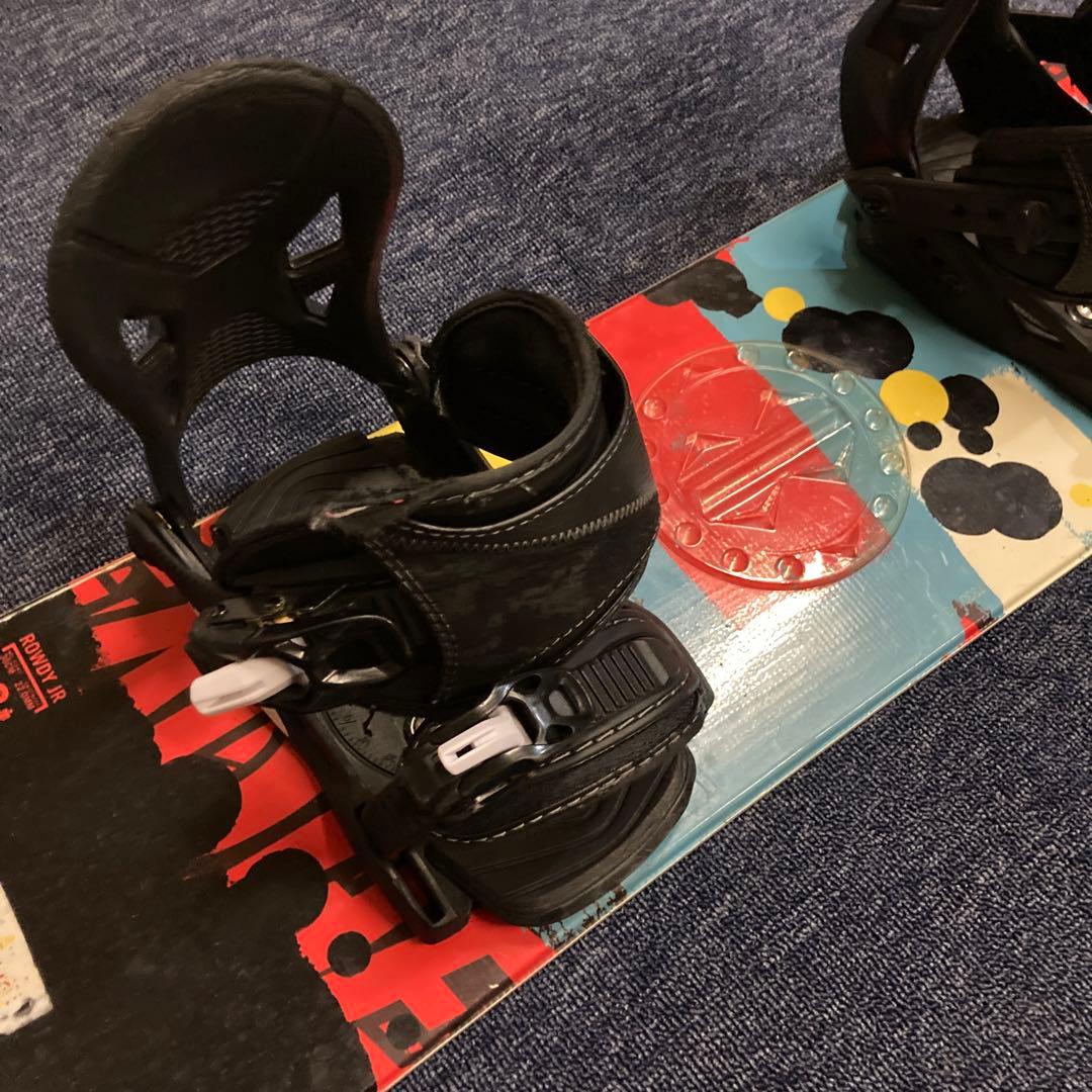 キッズ　スノーボード　ビンディング　2点セット　HEAD 108cm