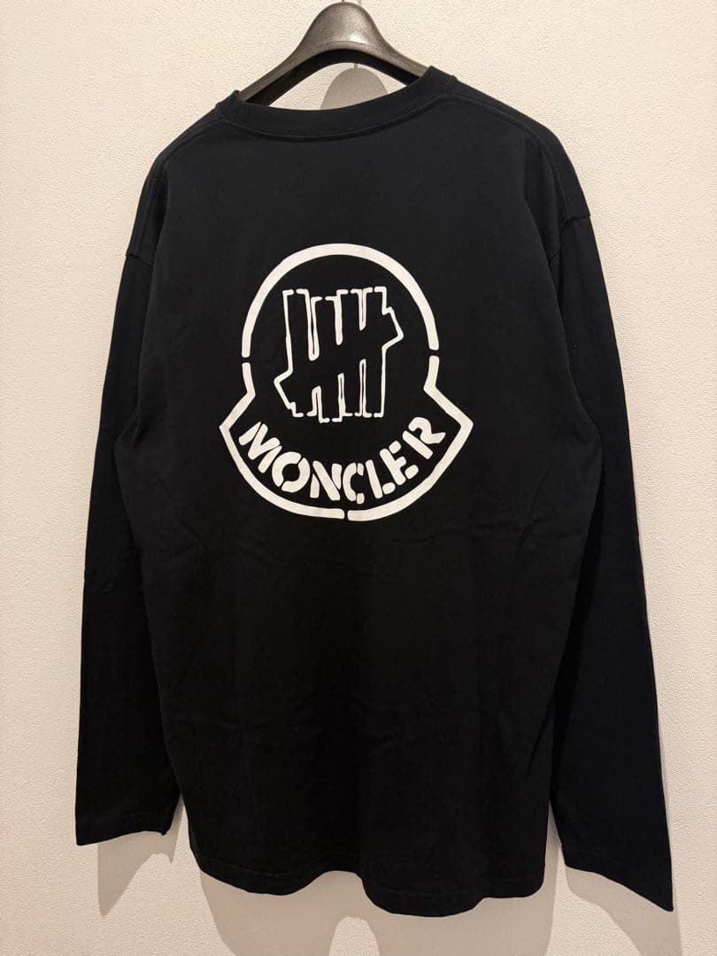【希少】MONCLER モンクレール　長袖　ロンT 極美品　ブラック　黒　L