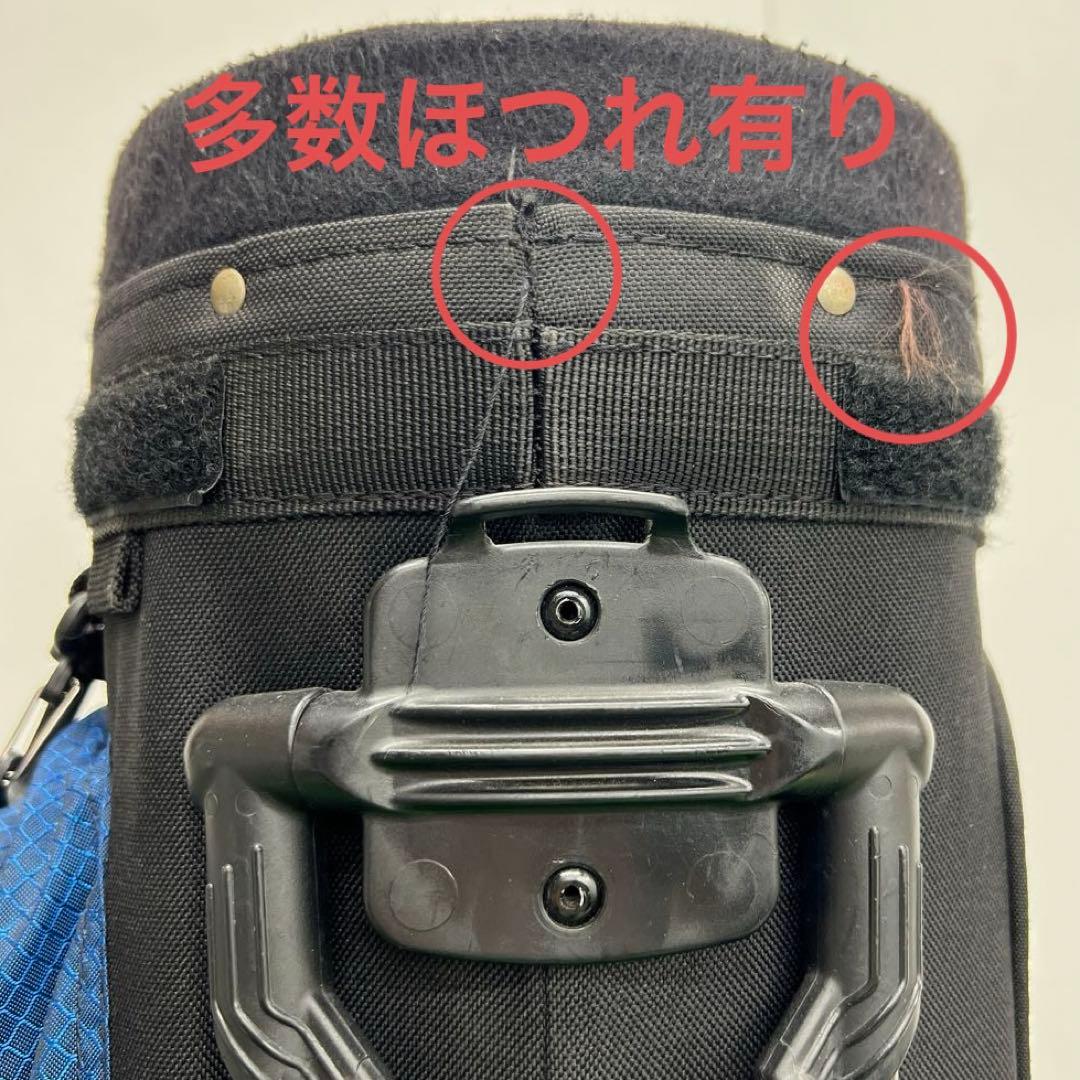 キャロウェイ Callaway キャディバッグ 9インチ　ブルー✖️ブラック