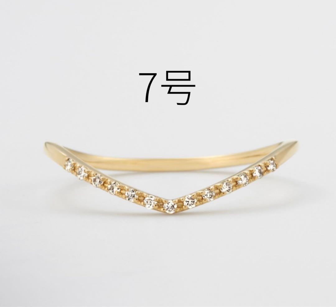 アガット agete ダイヤモンドリング　K18