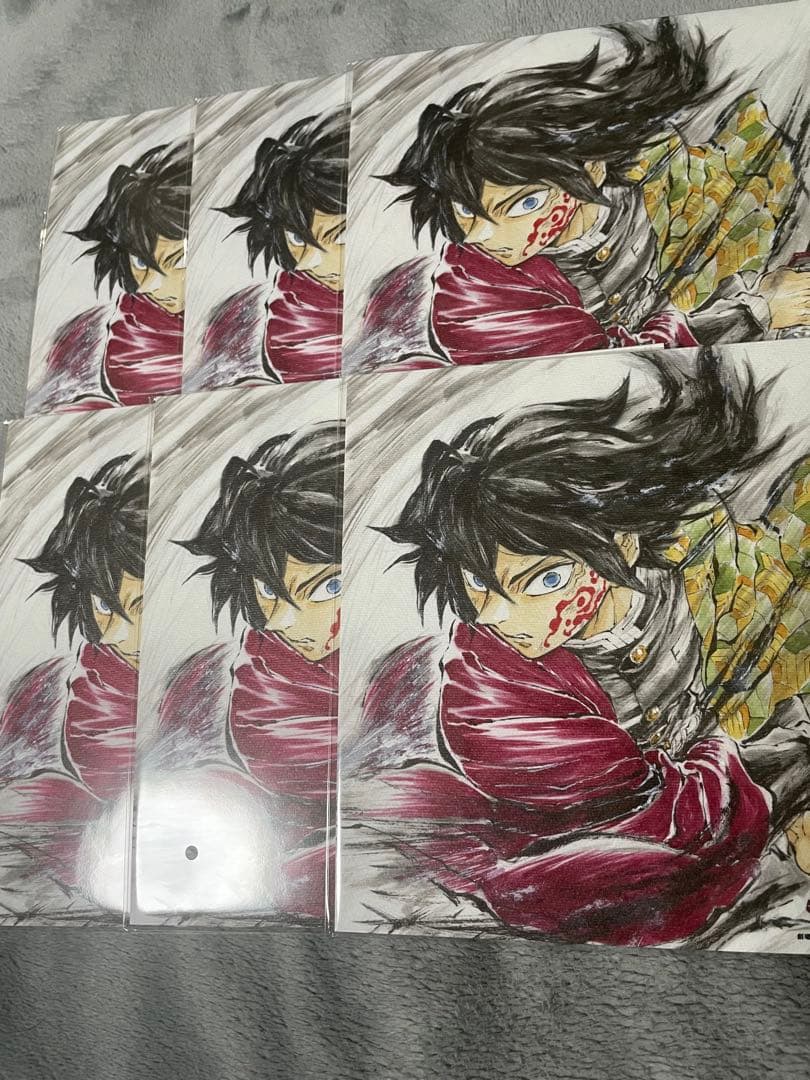 劇場版鬼滅の刃無限城編入場特典 第15弾 義勇バースデー記念ボード　6枚セット