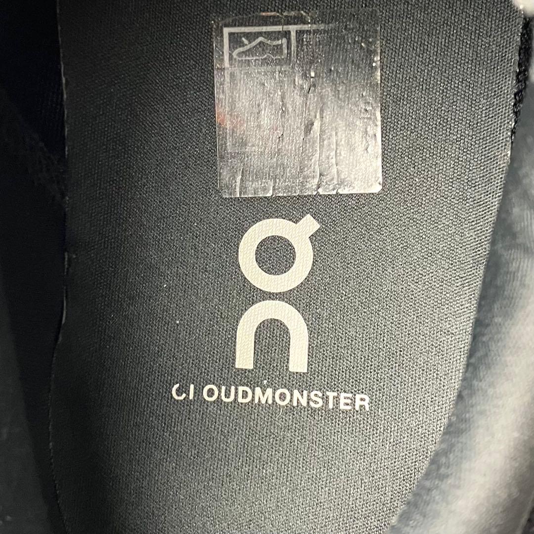 【良品】on CLOUDMONSTER マグネットシャーク　厚底スニーカー8.5