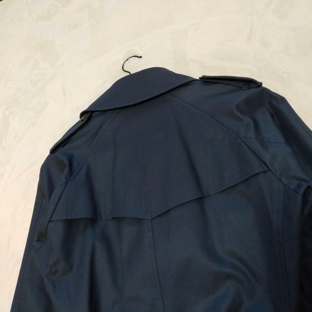 美品　英国製　GRENFEL　トレンチコート　34サイズ　ネイビー