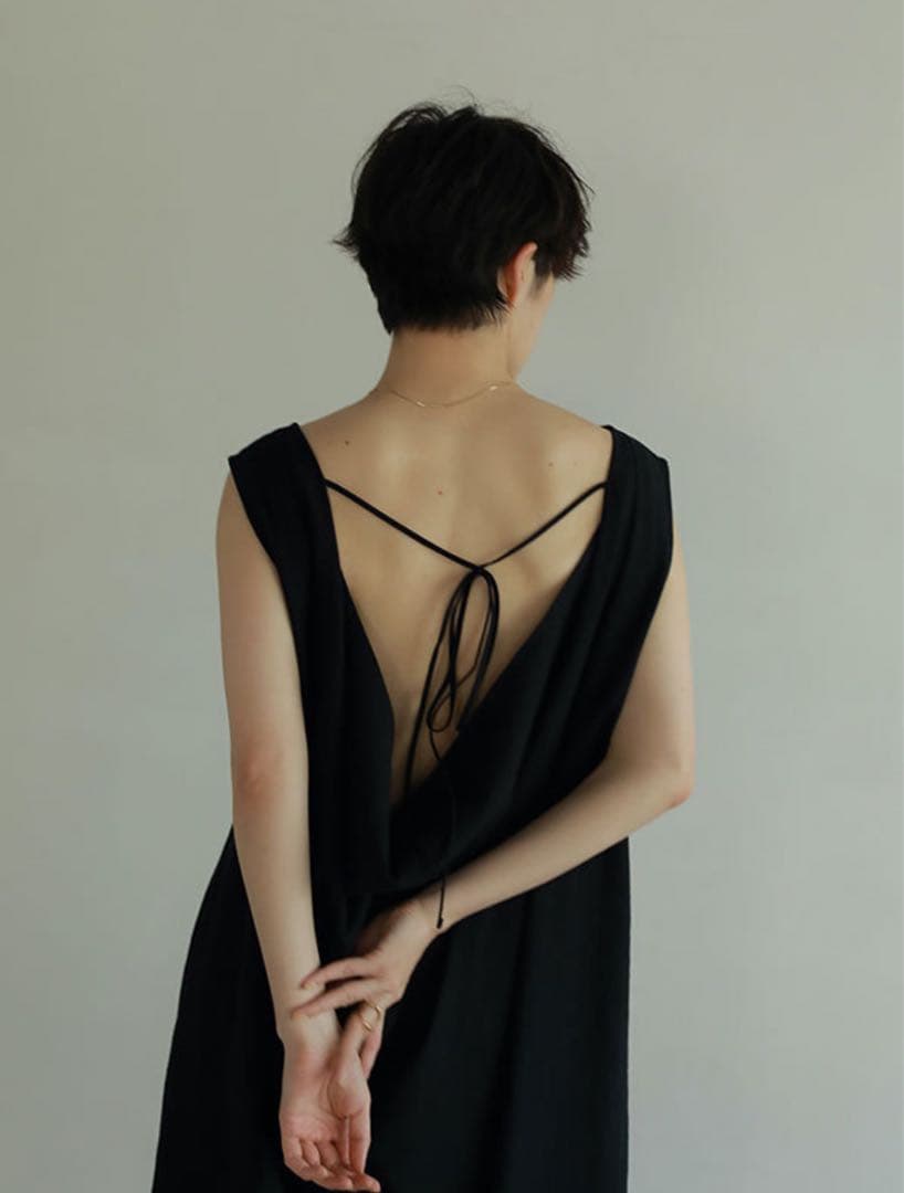 etretokyo◯バックドレープテントオールインワン◯black M