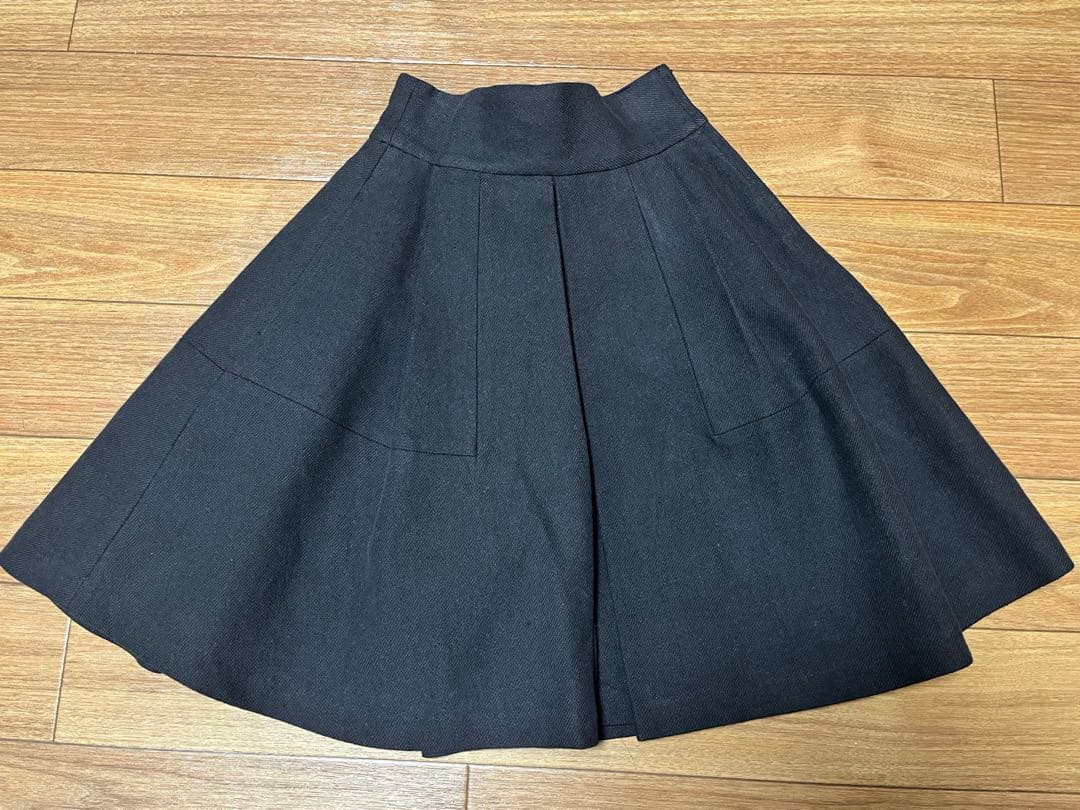 seventen by Miho Kawahito キュロットパンツ　ブラック