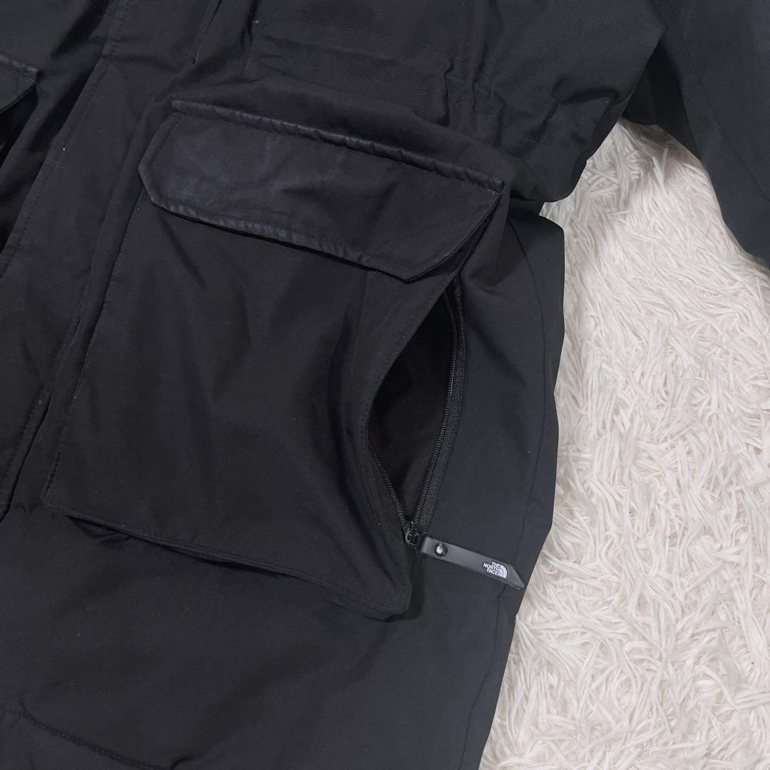 美品 ノースフェイス マクマードダウンジャケット ホワイトレーベル グースダウン