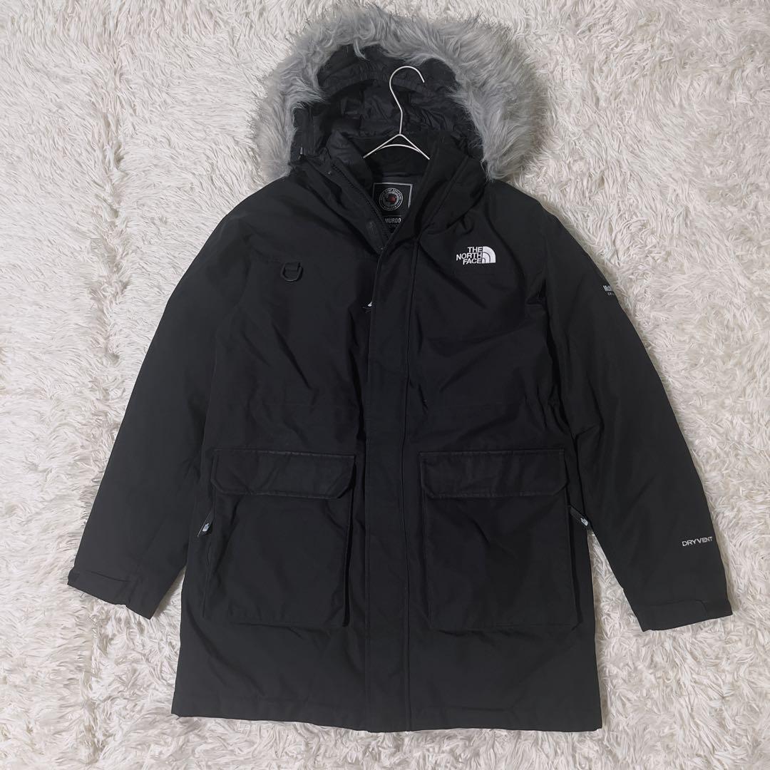 美品 ノースフェイス マクマードダウンジャケット ホワイトレーベル グースダウン