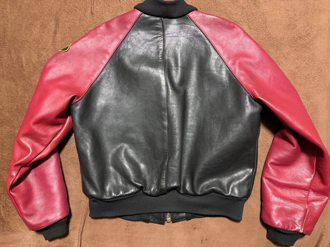 VANSON TJP 42 レザー ライダースジャケット バンソン スタジャン