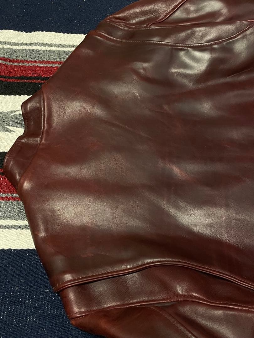 【激レア】Schott/641SXX/サイズ40/クロムエクセル/バーガンディ色