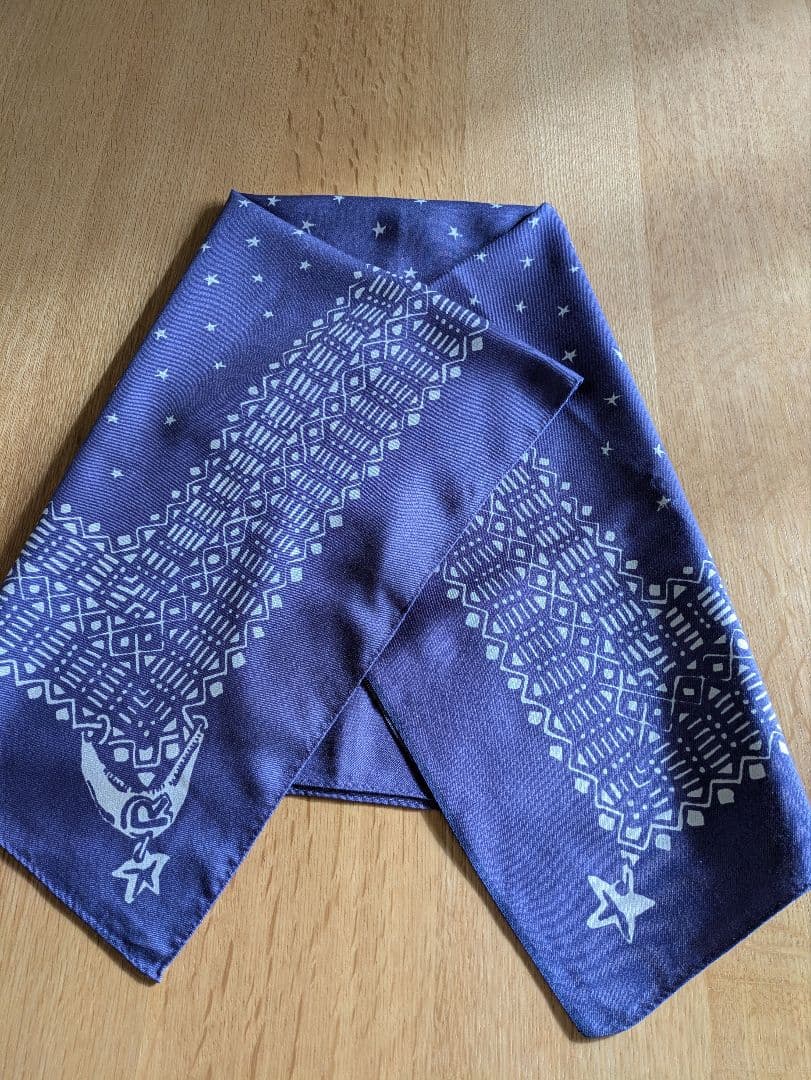 45Rシルクツイルのセルビッチ 風呂敷　藤色70×70 未使用