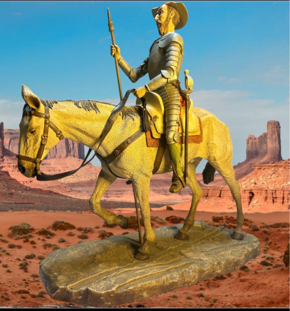 ドンキホーテ 置物　海外製　レア　2500分の112番　繊細な作品