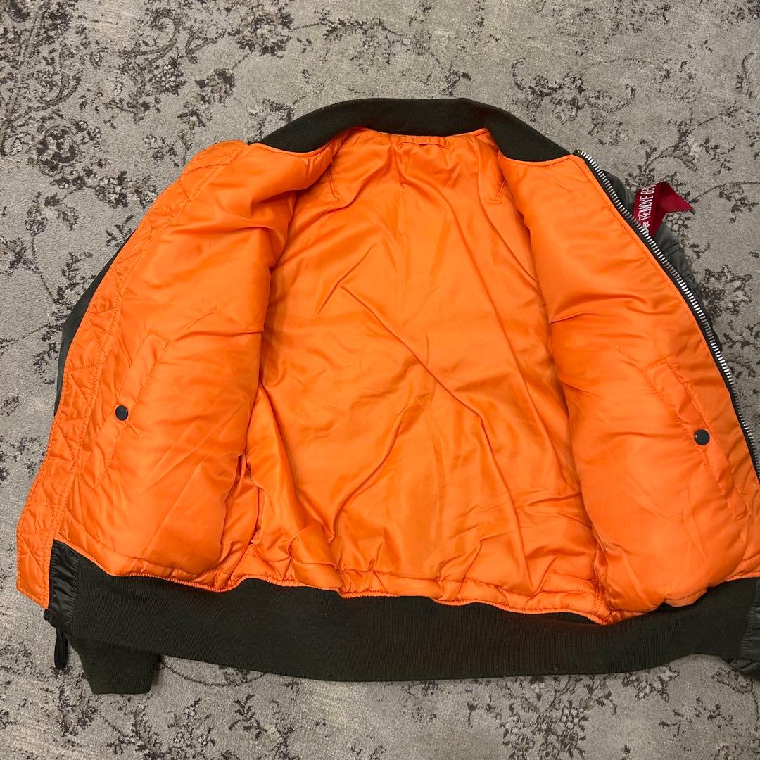 【美品】アルファ ALPHA MA-1 フライトジャケット Lサイズ