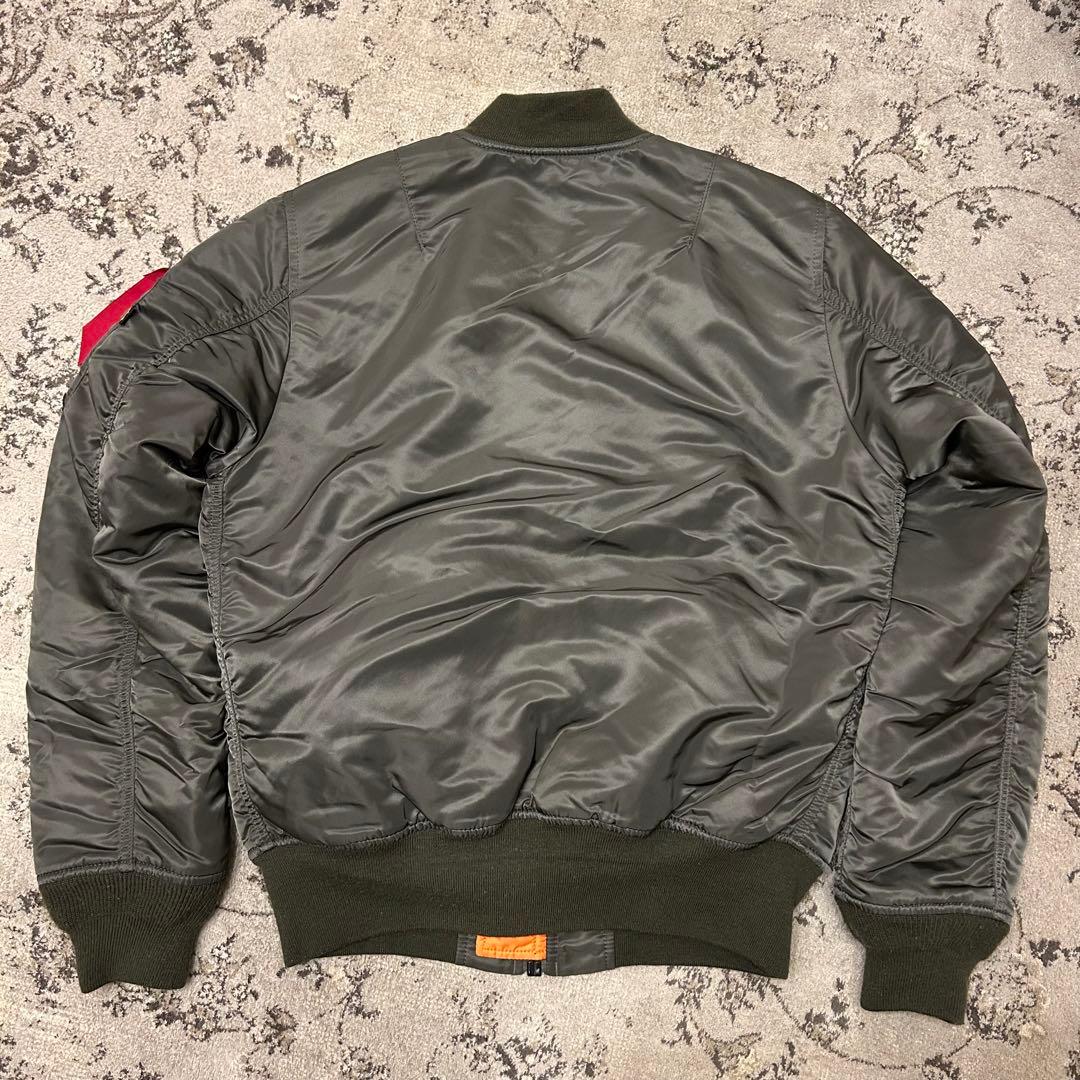 【美品】アルファ ALPHA MA-1 フライトジャケット Lサイズ