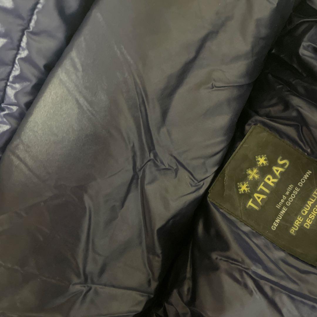 TATRAS ネイビー ロングダウンジャケット　01