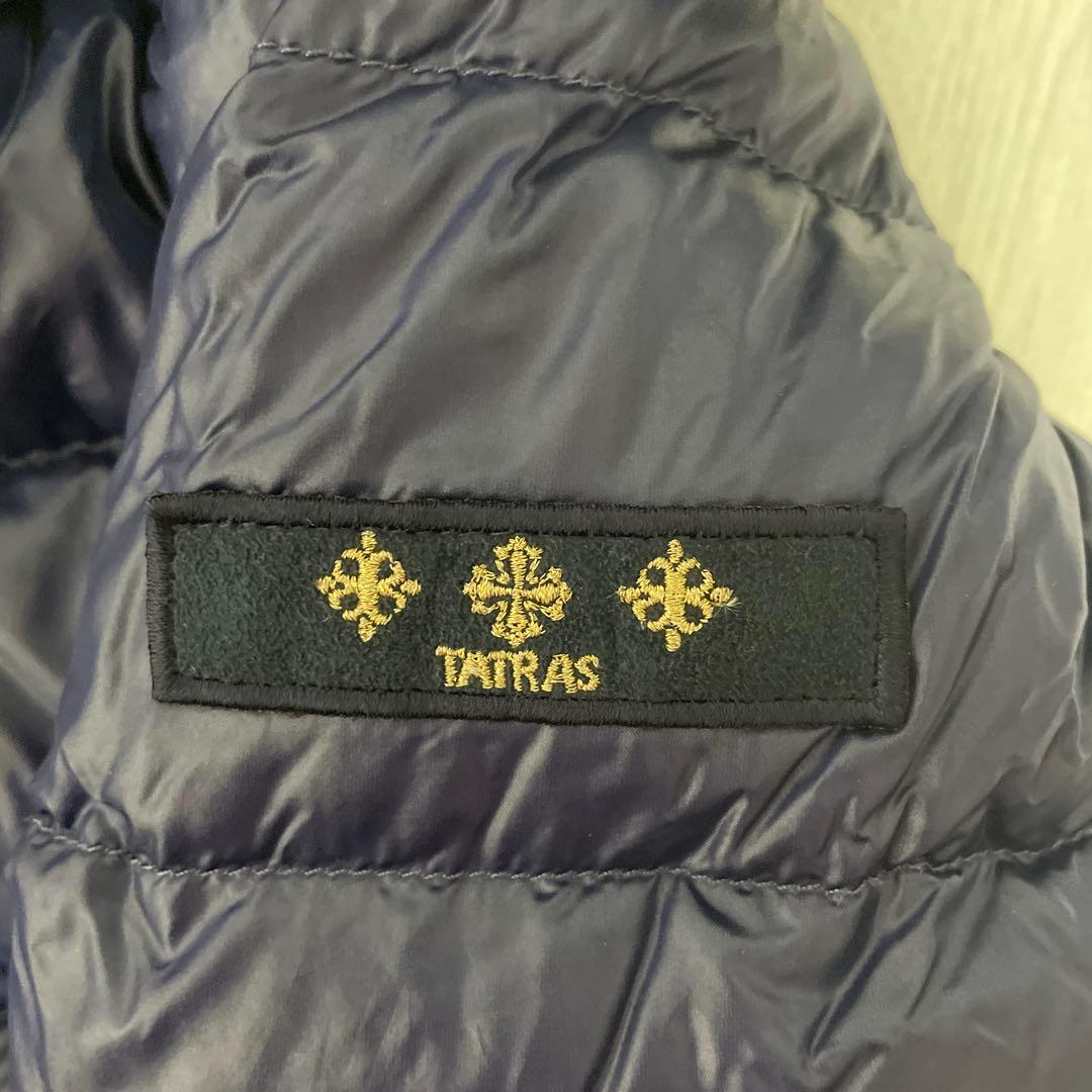 TATRAS ネイビー ロングダウンジャケット　01