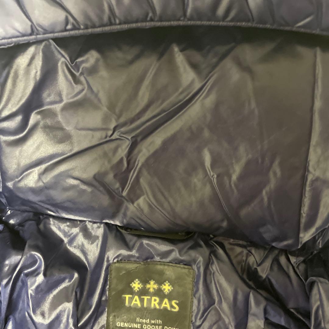 TATRAS ネイビー ロングダウンジャケット　01