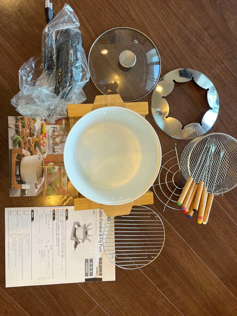 Princess テーブルフォンデュ & フライパン セット