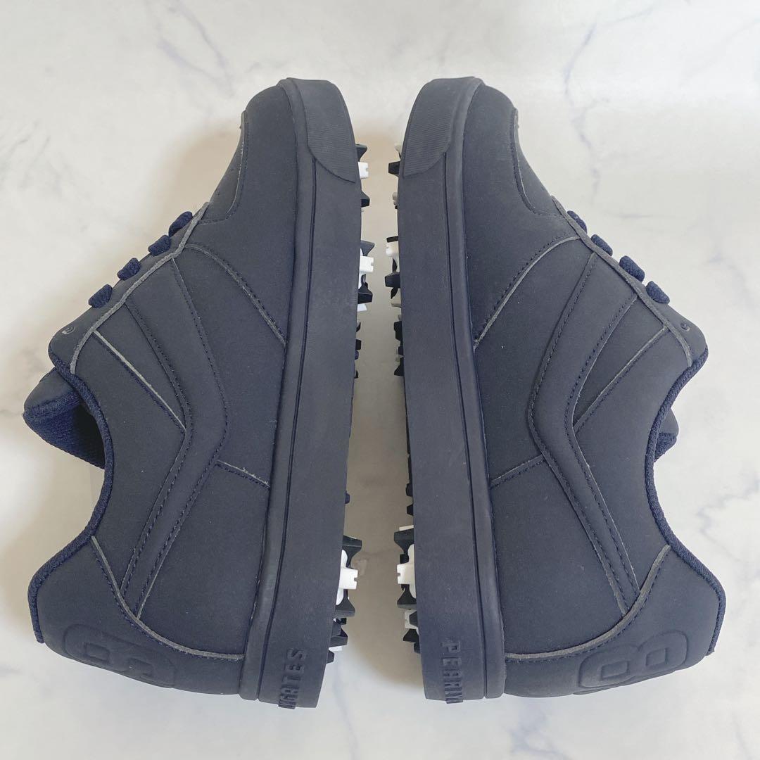 新品・PEARLY GATES ゴルフシューズ　22.5㎝　ネイビー　女性用