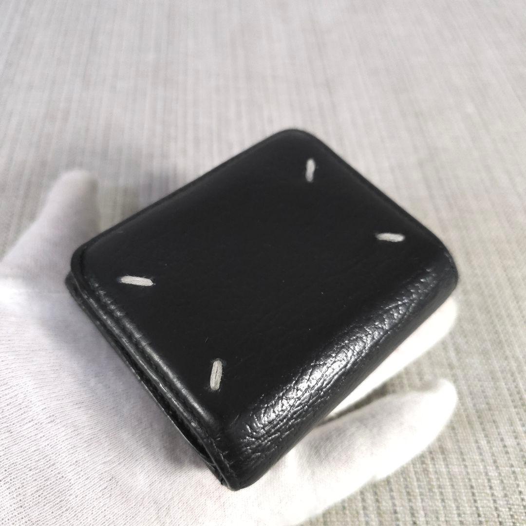 Maison Margiela　レザー　トリフォールド　ウォレット　三つ折り財布
