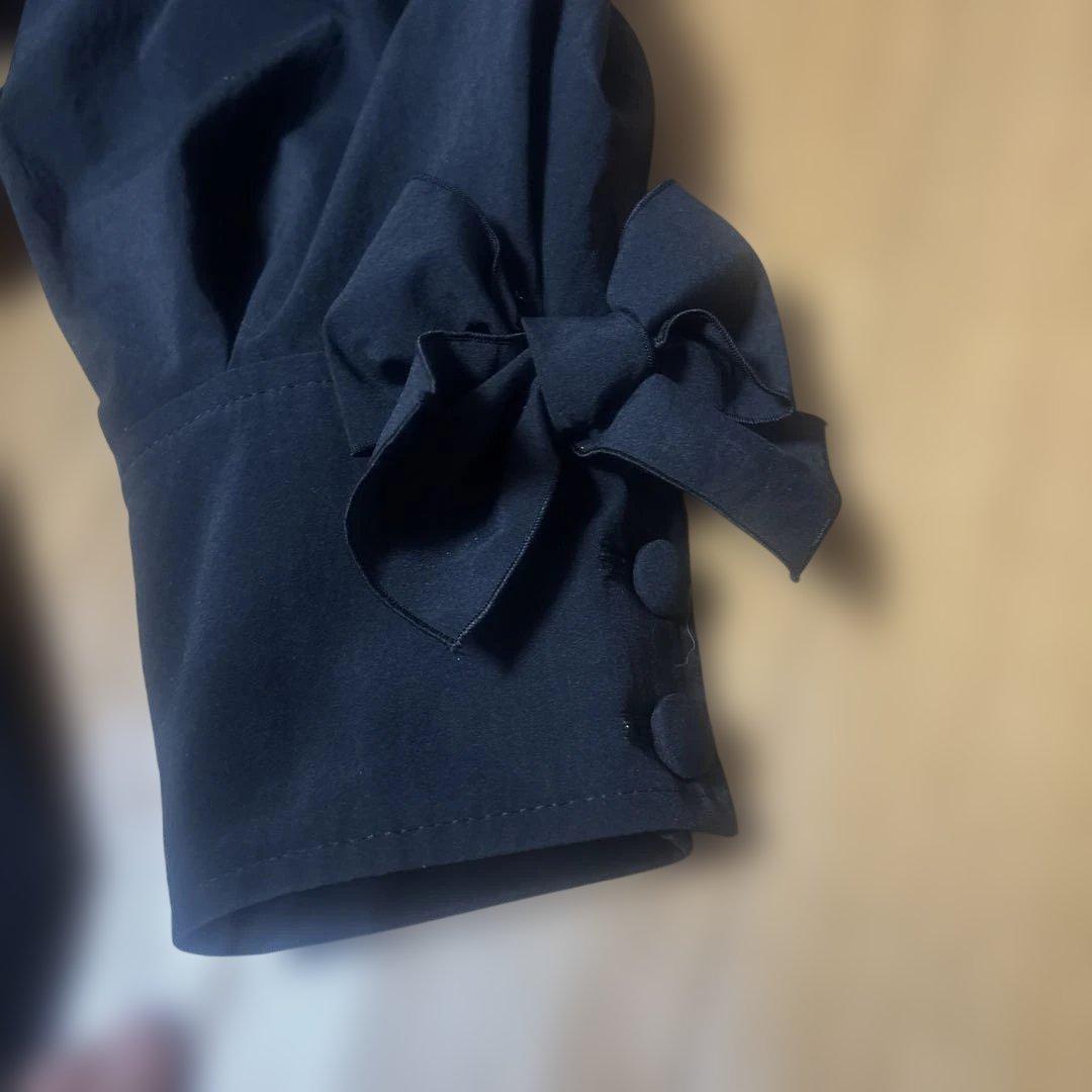 M'S GRACY 黒 ロングコート 44美品。