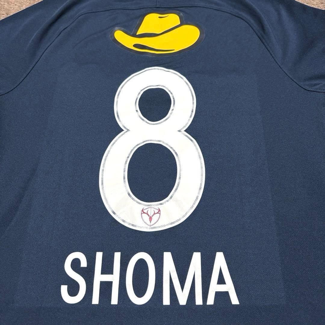 【美品】鹿島アントラーズ 土居聖真 背番号8 2017 ホーム ナイキ Mサイズ