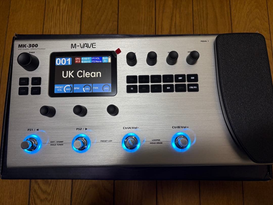 M-VAVE MK-300 ギターマルチエフェクター