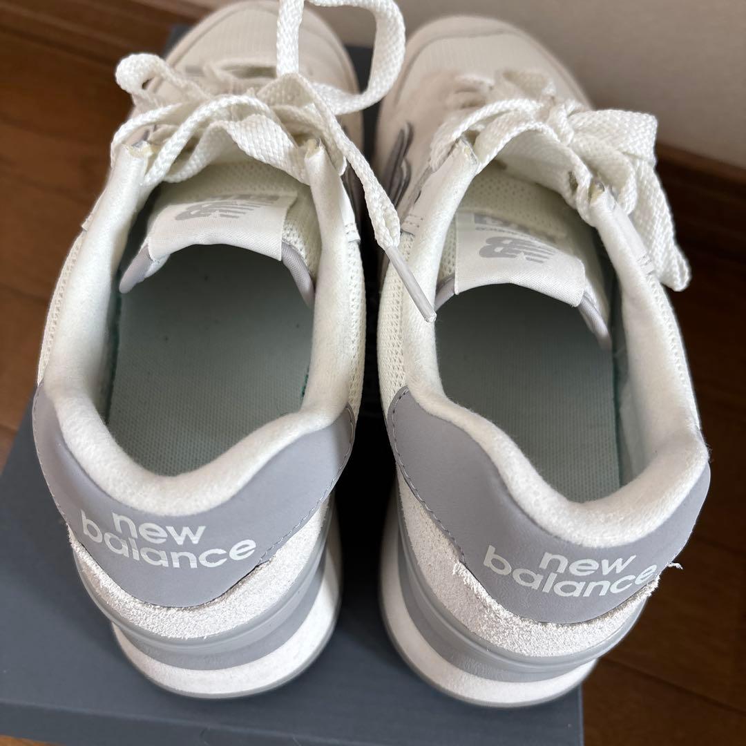 new balance 24cm WL574Z 574+ 厚底 現行モデル