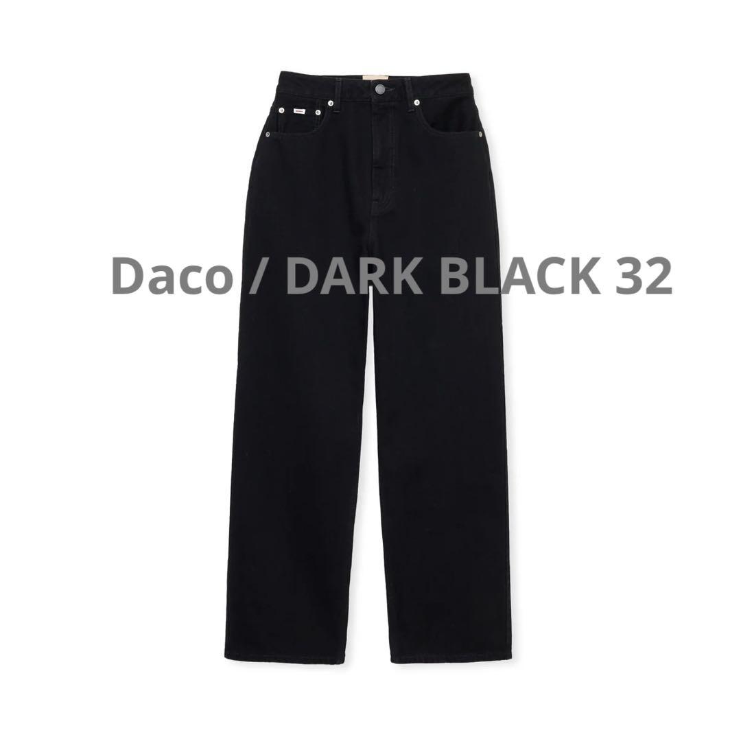 パンツ shishikui Daco 32 dark black