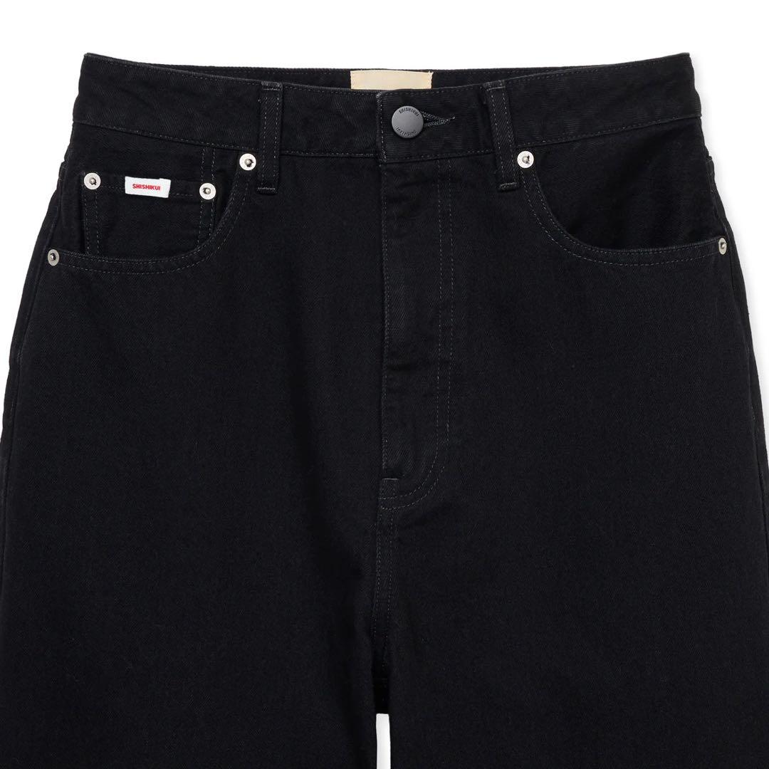 パンツ shishikui Daco 32 dark black