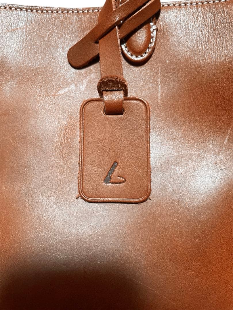 【最終値下げ】土屋鞄　ツチヤカバン　ディアリオハンディトート ブラウン