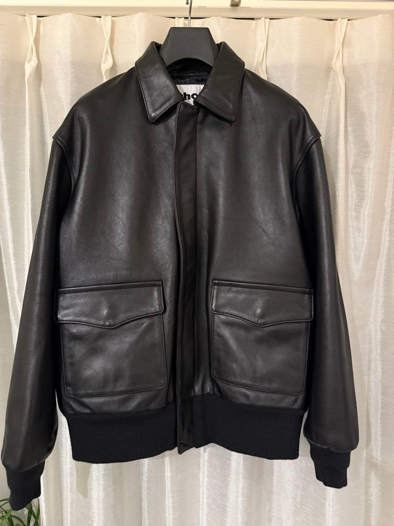 値下BEAUTY&YOUTH別注Schott A2 ジャケット M ブラック