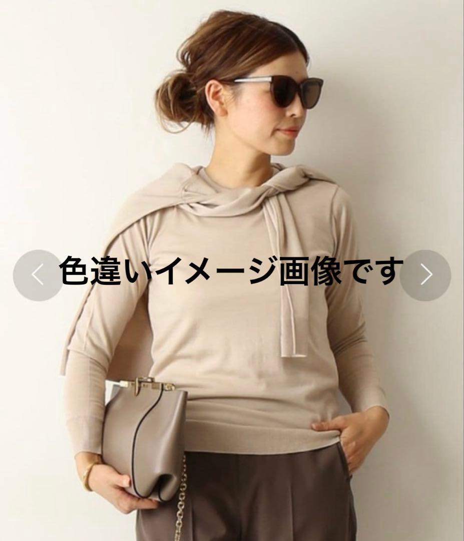 ドゥーズィエムクラス muse FF30 クルーネック プルオーバー　38