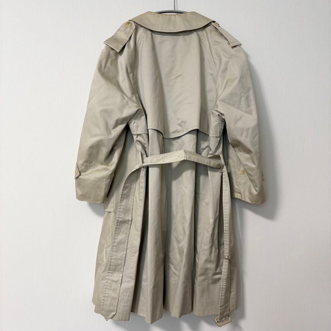 バーバリー　トレンチコート 9 M ダブル ベルト ベージュ Burberrys