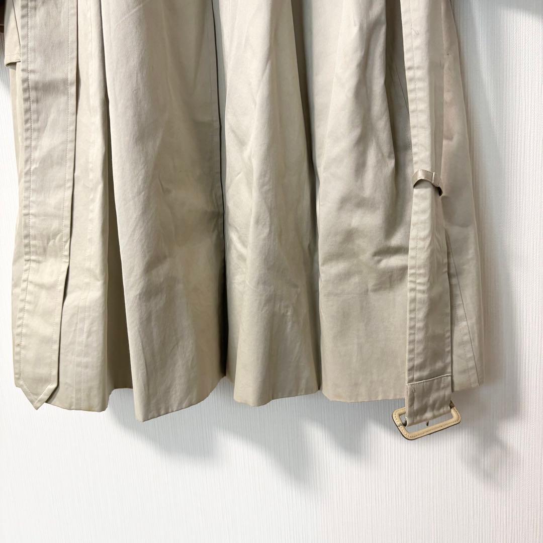 バーバリー　トレンチコート 9 M ダブル ベルト ベージュ Burberrys