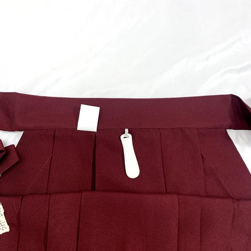 402aj91■袴 臙脂色 (紐下丈 84cm)ハーフ成人式 卒業式 十三参り