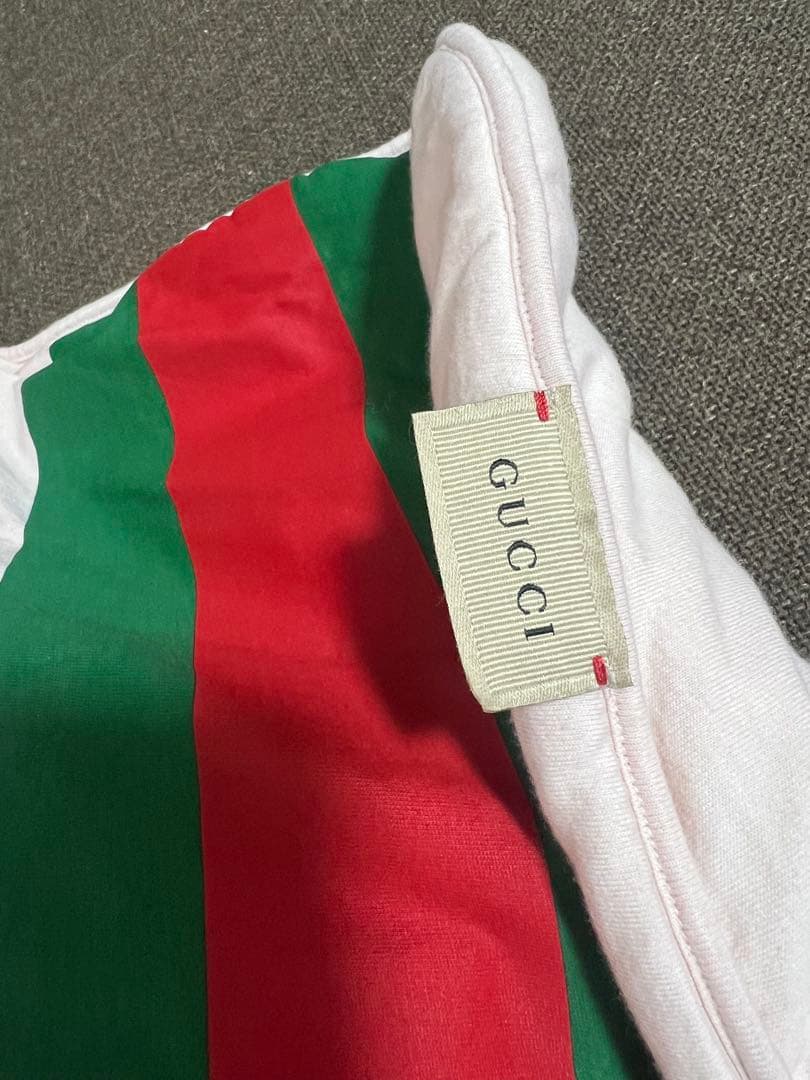 GUCCI ベビーブランケット マット ピンク 80-80