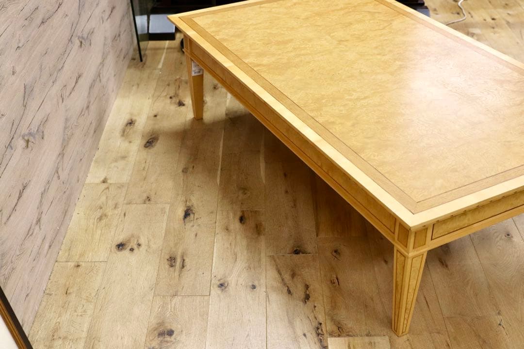 GMHF18○LINLEY / リンレイ シカモア材 センターテーブル リビング