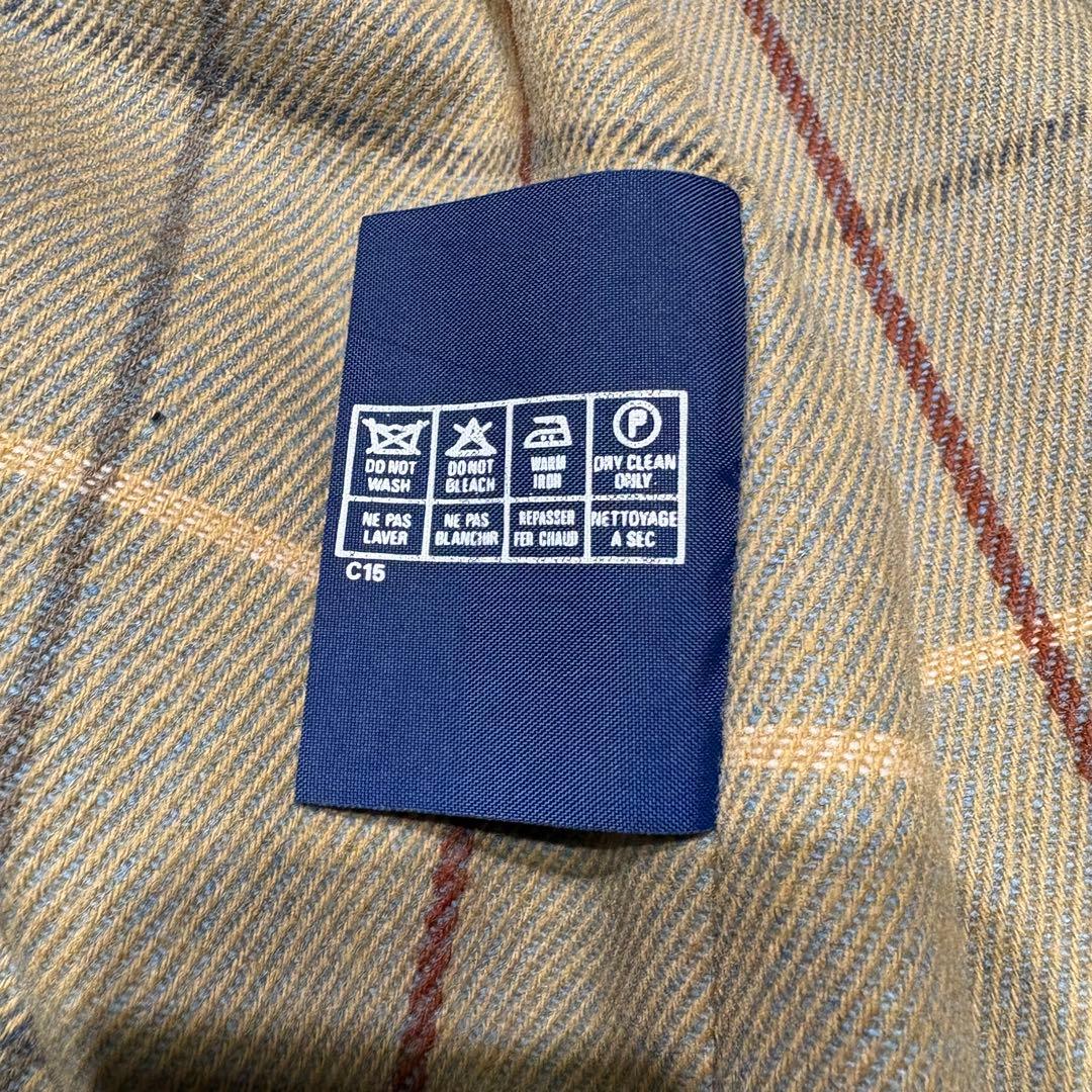 希少 美品 バーバリー シングル トレンチコート ライナー ベルト ベージュ