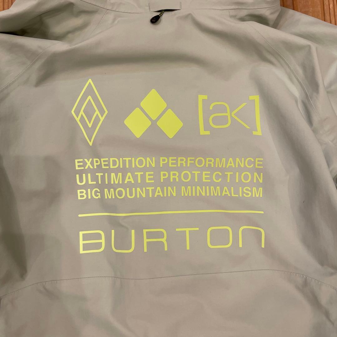 バートン[AK] ベロシティアノラック GORE-TEX 2Lメンズ サイズS