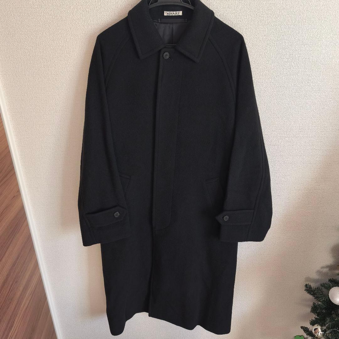 【極美品】AURALEE CASHMERE WOOL MOSSER