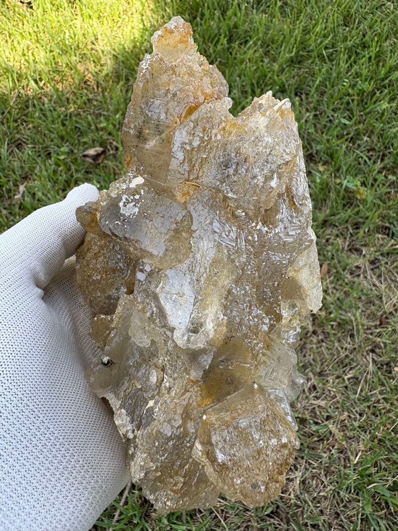 【匿名発送】1 kgオーバー 蝕像水晶（ゴールデンヒーラー）