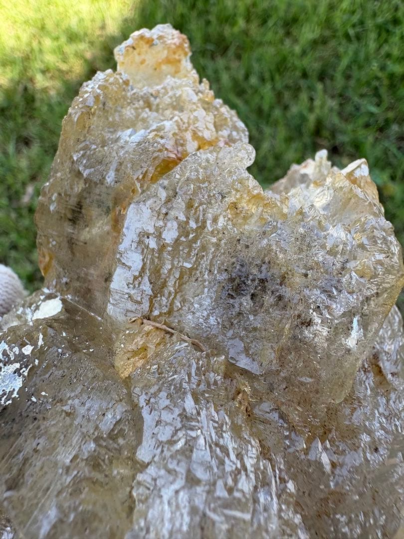 【匿名発送】1 kgオーバー 蝕像水晶（ゴールデンヒーラー）