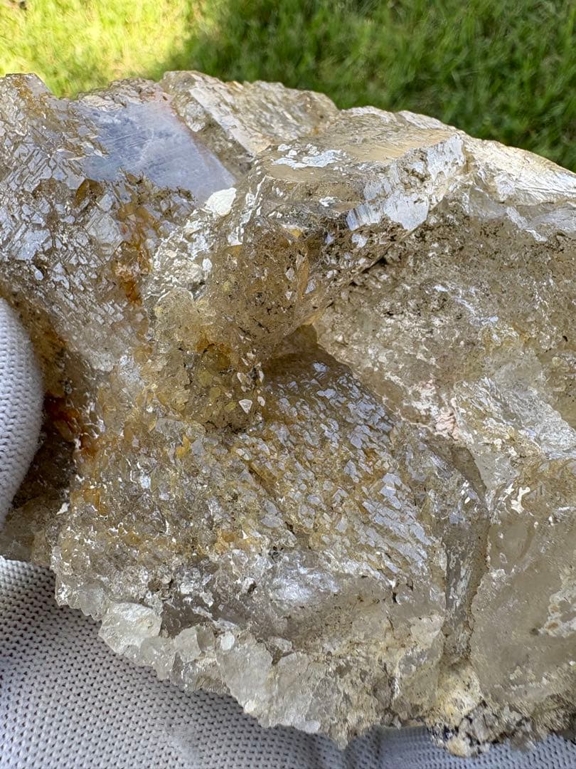 【匿名発送】1 kgオーバー 蝕像水晶（ゴールデンヒーラー）