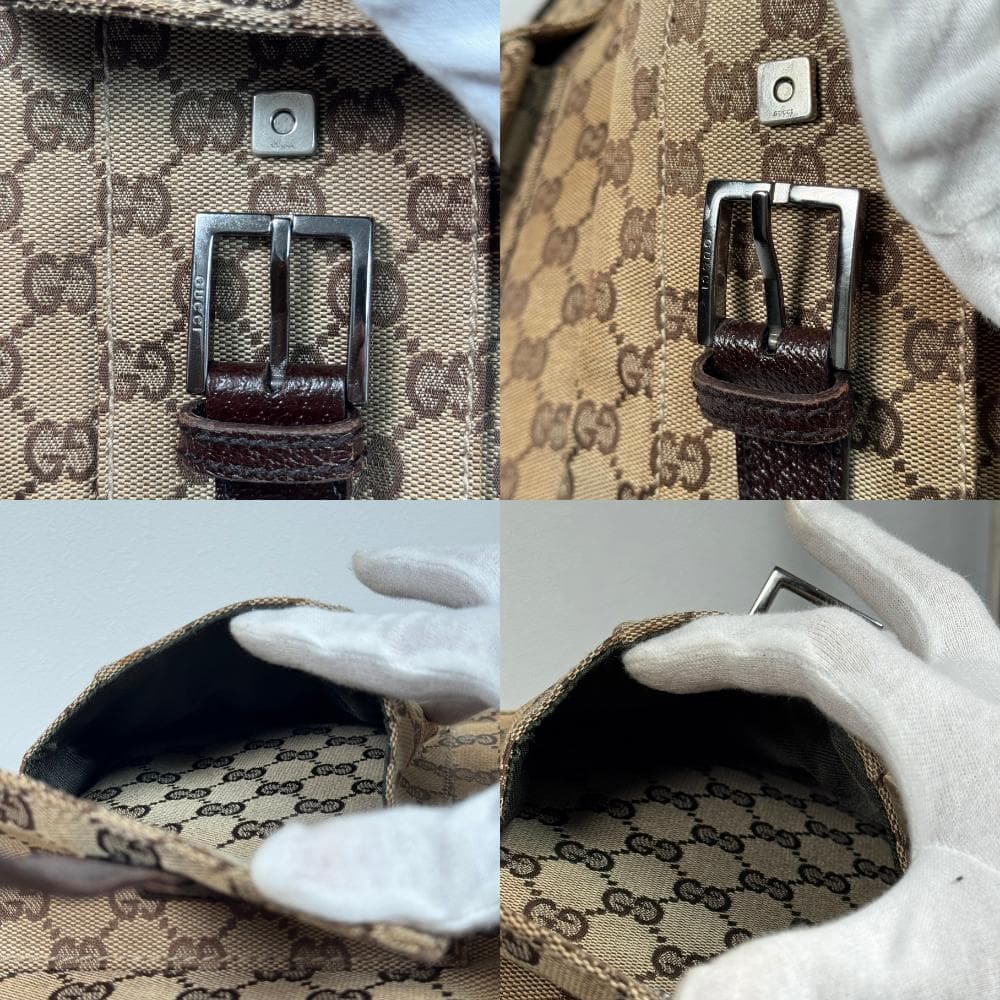 ち*ち様 【訳あり出品】GUCCI GG柄 メッセンジャーバッグ 114269