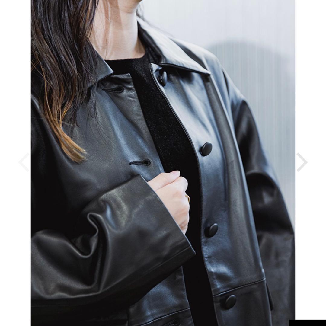 アーバンリサーチ ラムレザーオーバーJK